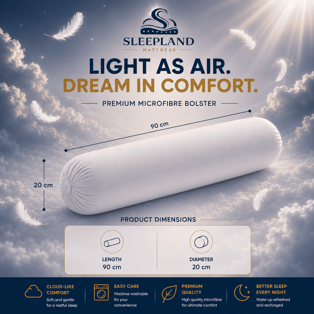 SLEEPLAND MATTRESS™ Feather-Like Cloud Bolster