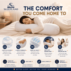 SLEEPLAND MATTRESS™ Feather-Like Cloud Bolster
