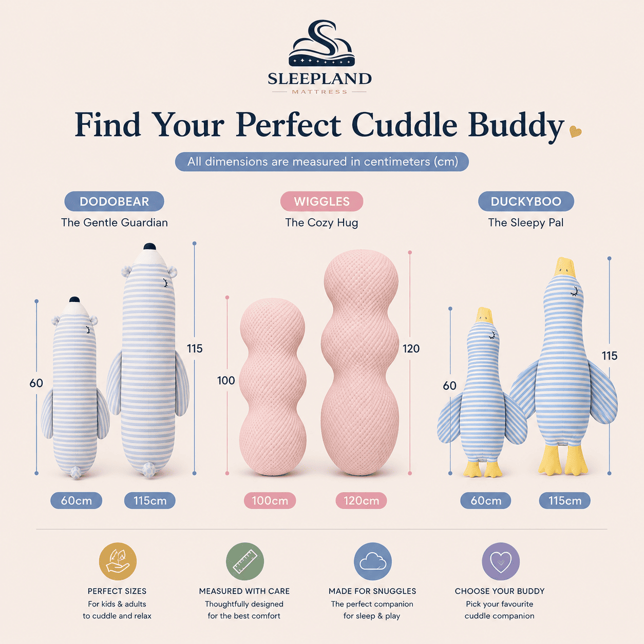 SLEEPLAND MATTRESS™ Cuddle Buddy