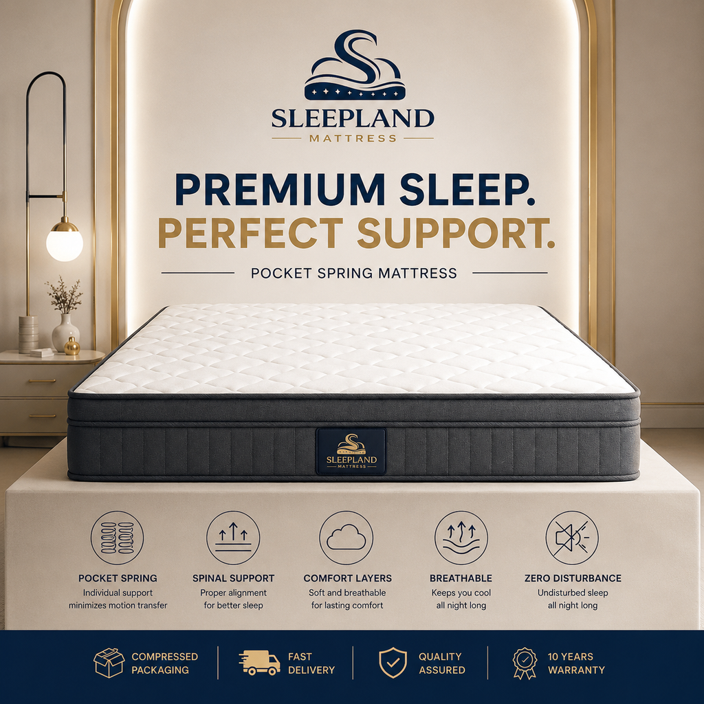 SLEEPLAND MATTRESS™ Pocket Spring Mattress