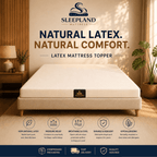 SLEEPLAND MATTRESS™ LATEX Mattress Topper