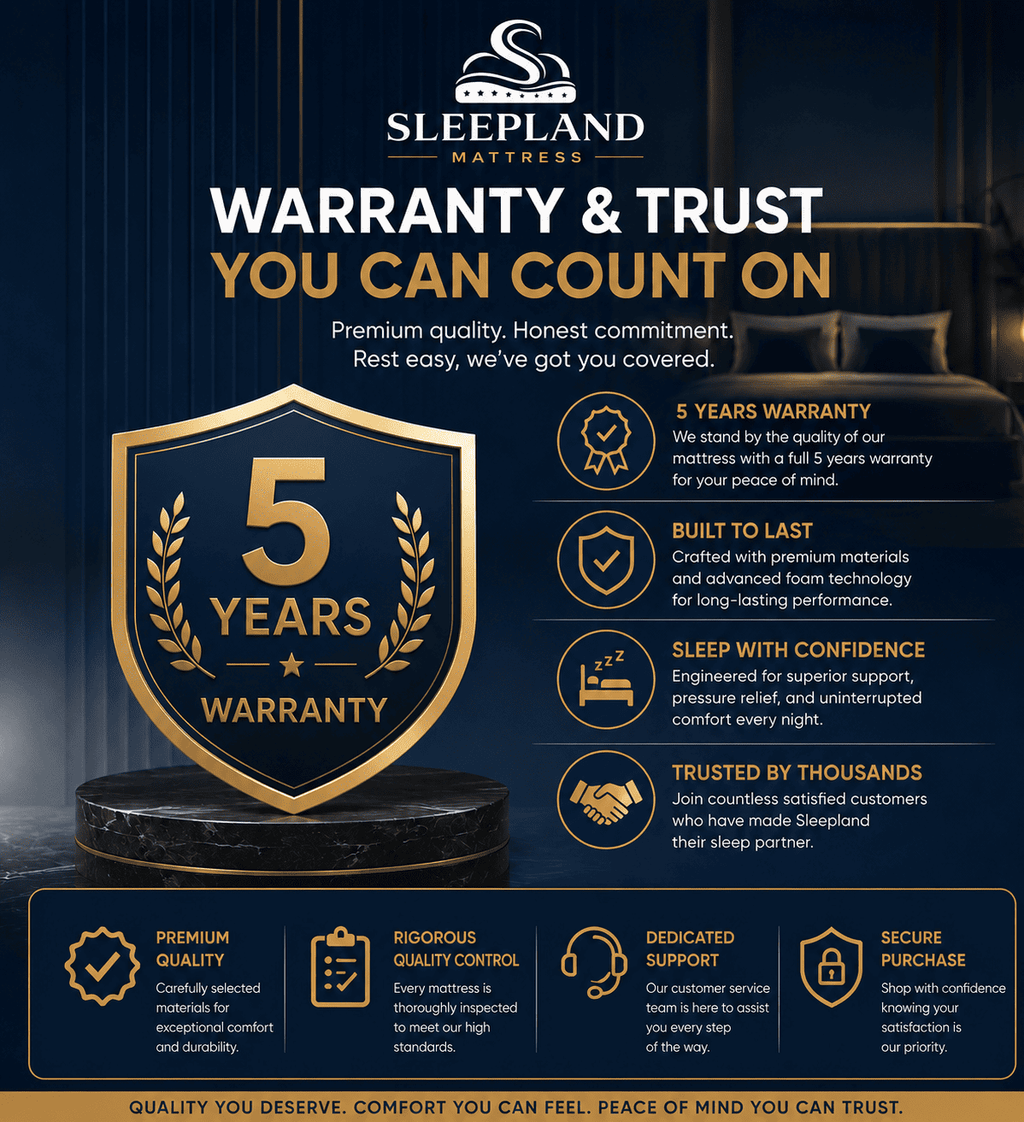 SLEEPLAND MATTRESS™ High Density Foam Mattress