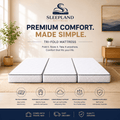 SLEEPLAND MATTRESS™ Tri-Fold Mattress